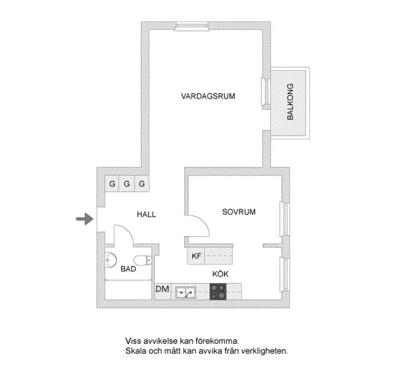 Bostadsrätt, Kungsberget 2, Linköping