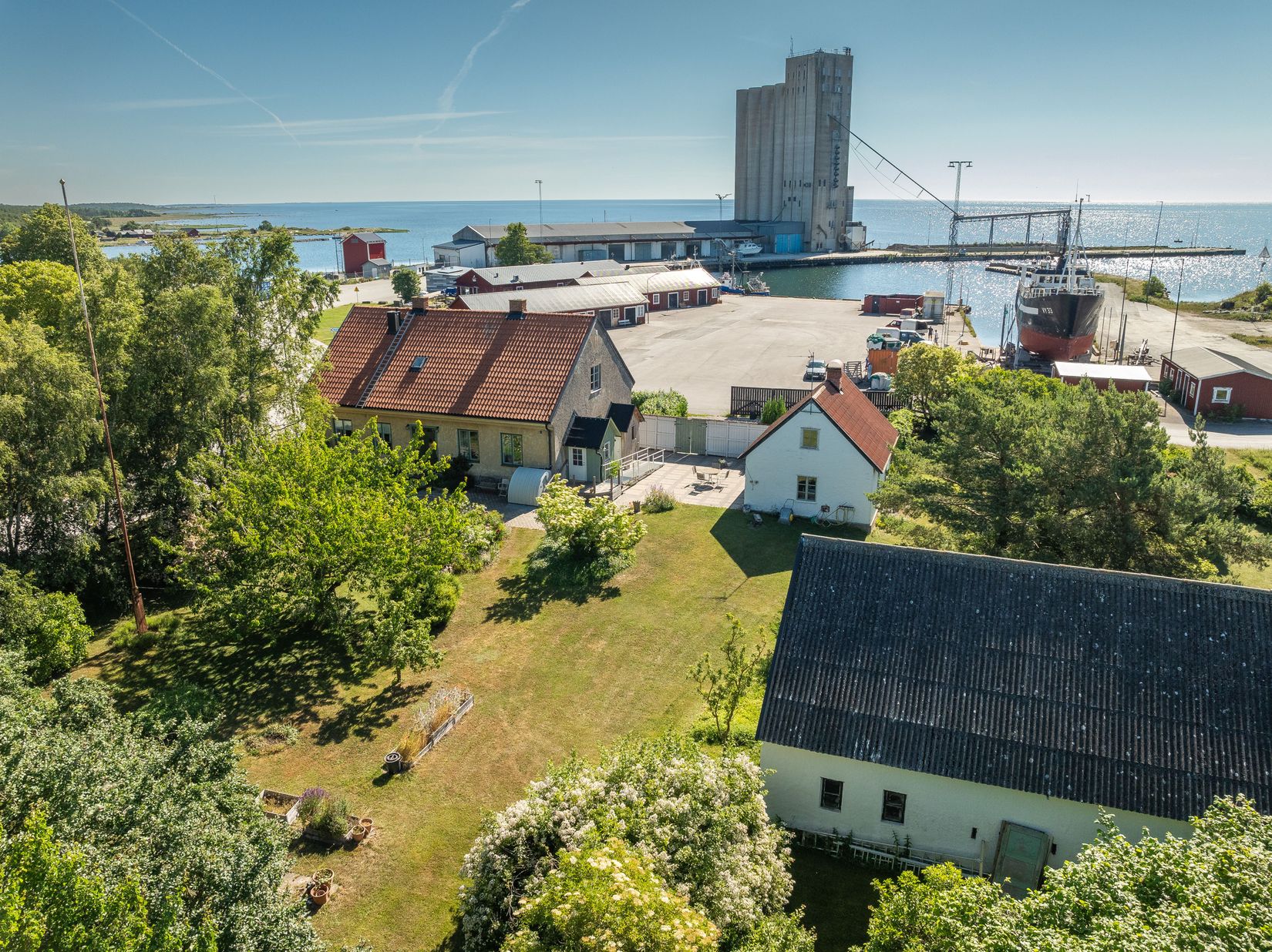 Villa, Rone Ronehamnsvägen 3, Ronehamn, Gotland