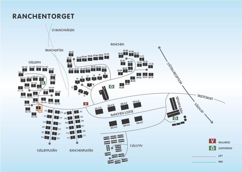 Bostadsrätt, Ranchen 101, Stöten, Malung-Sälen
