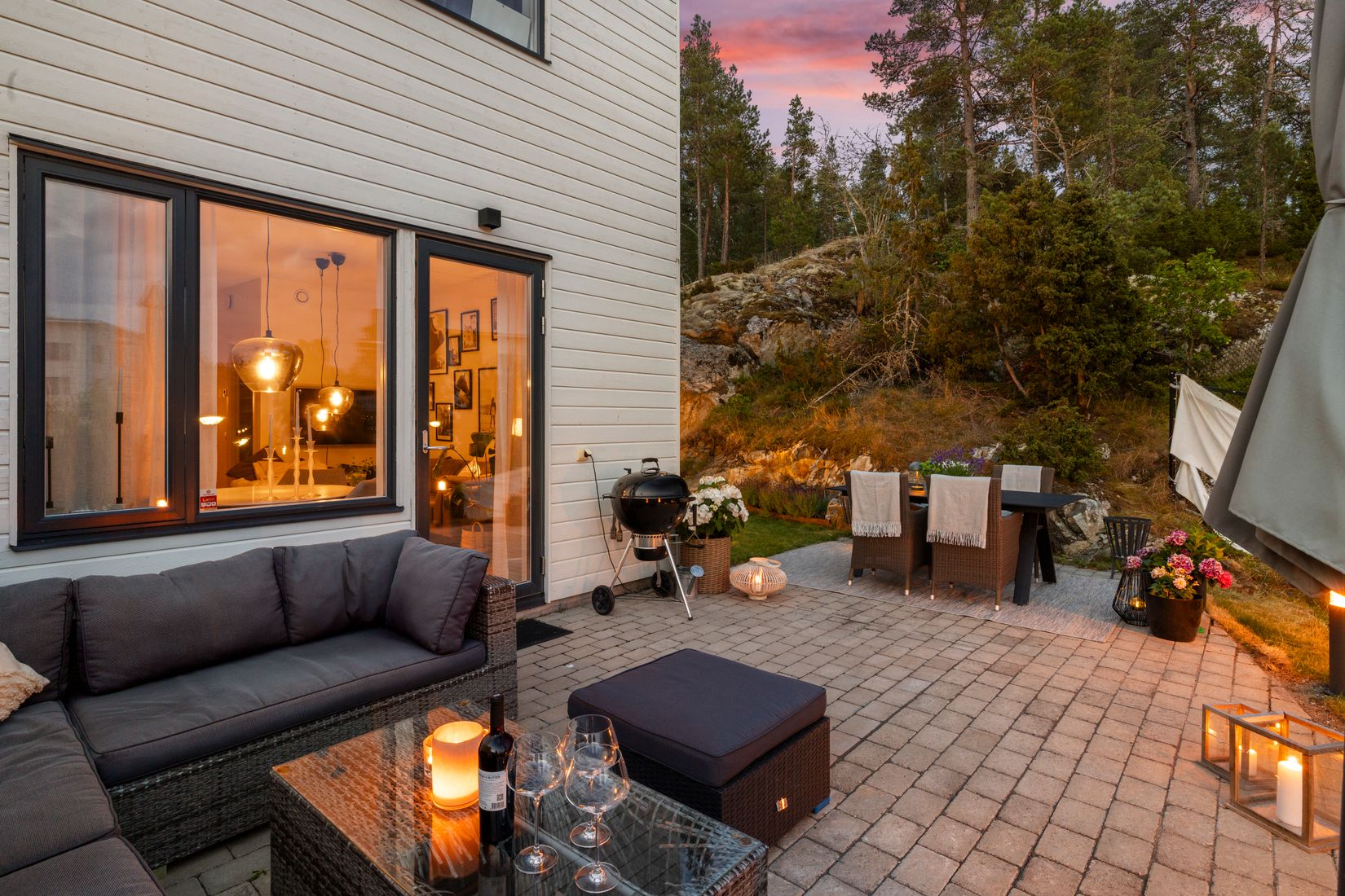 Radhus, Tant Gredelins väg 45B, Uttran, Botkyrka