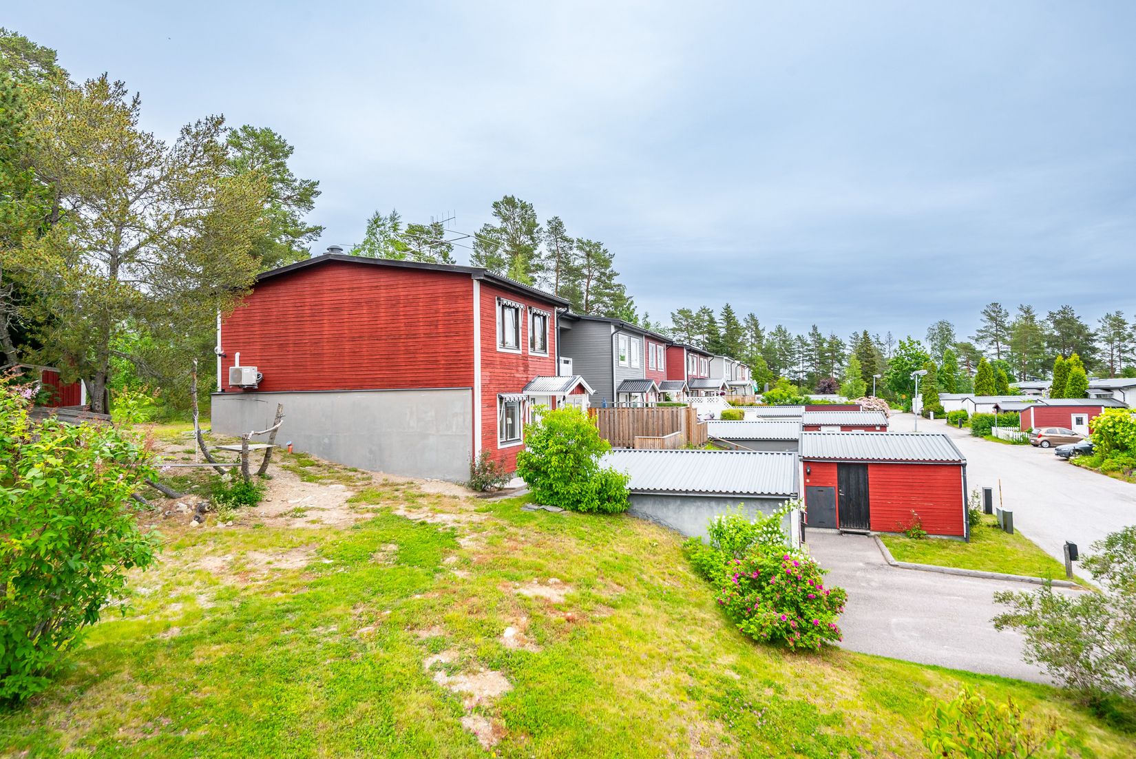 Villa, Logevägen 1, Klockarberget, Sundsvall