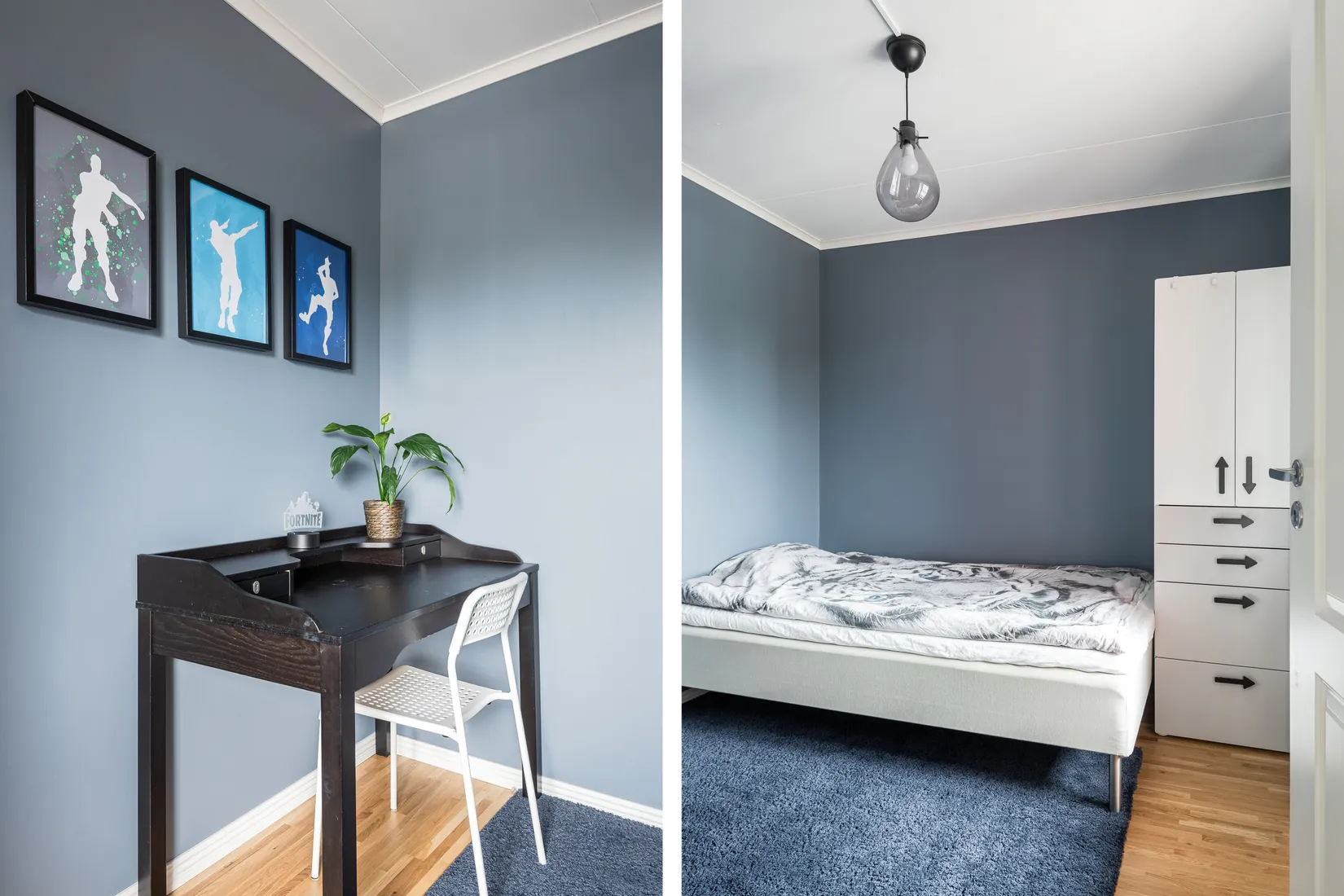 Villa, Logevägen 1, Klockarberget, Sundsvall