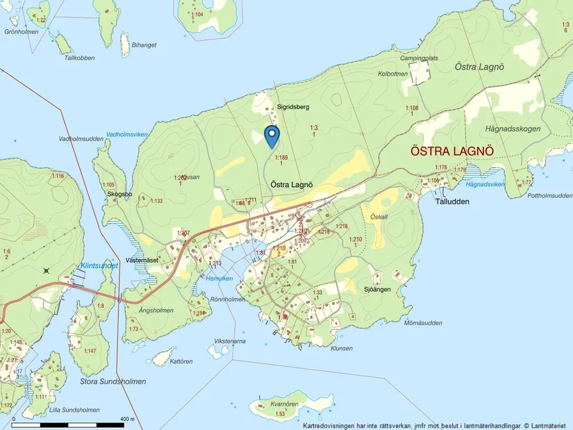 Gård/Skog, Sigridsberg 1, Ljusterö-Östra Lagnö, Österåker