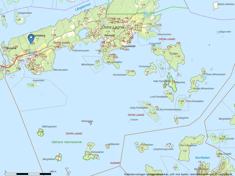 Gård/Skog, Sigridsberg 1, Ljusterö-Östra Lagnö, Österåker
