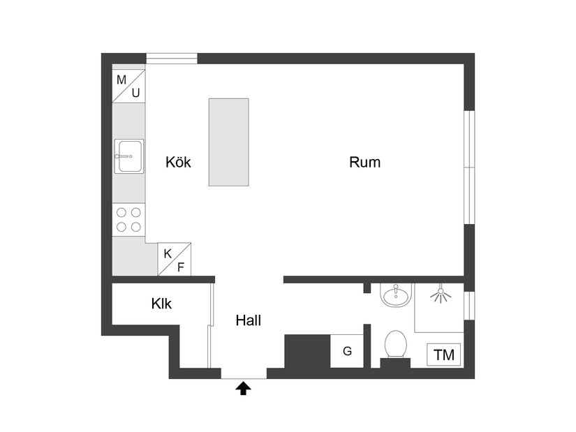 Bostadsrätt, Enebymovägen 7A, Haga, Norrköping