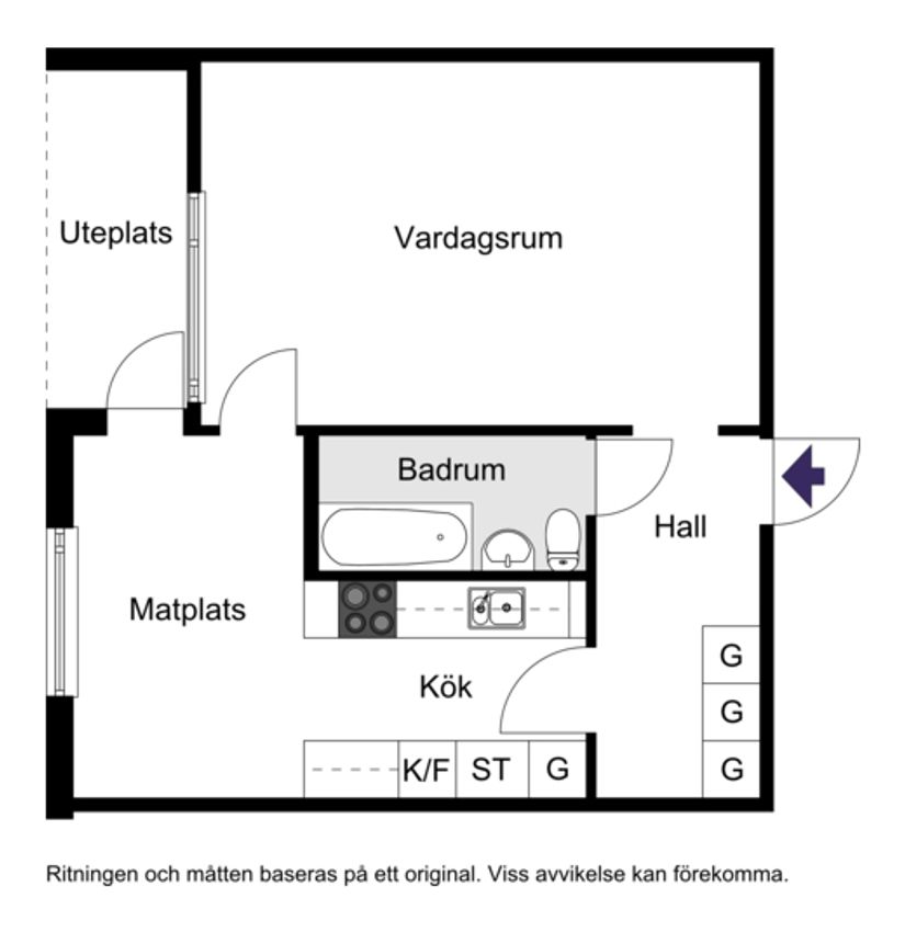 Bostadsrätt, Kadettgatan 64B, Västra Berga, Helsingborg