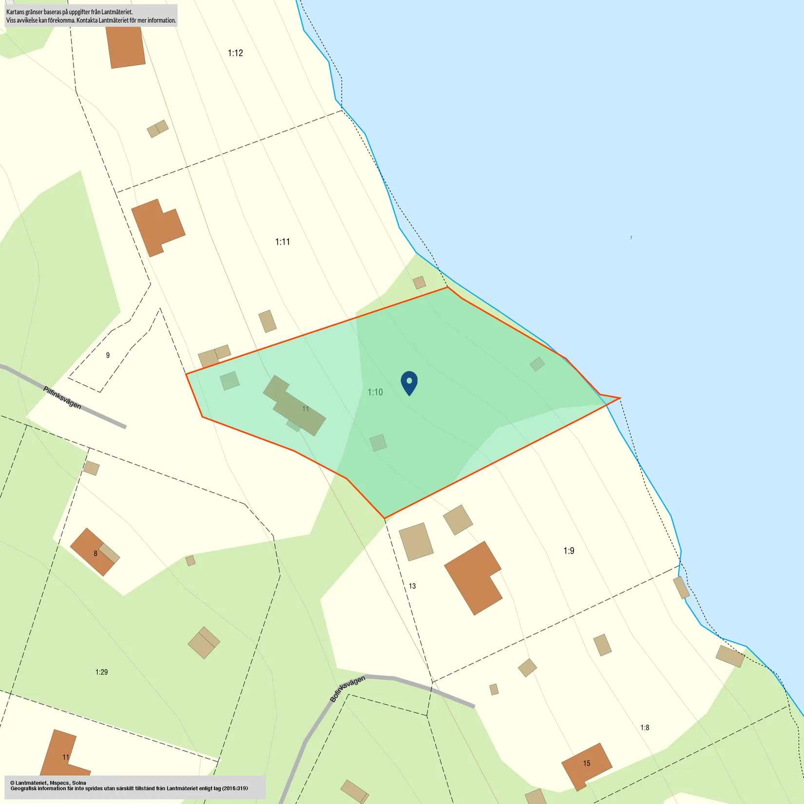 Villa, Pilfinksvägen 11, Vattubrinken, Södertälje