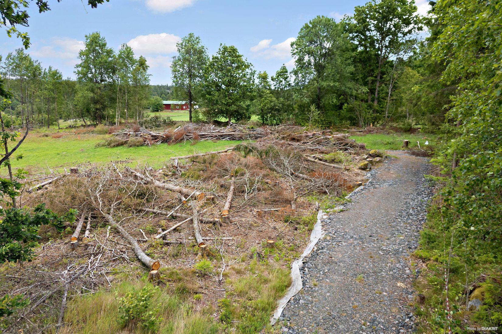 Tomt, Tre byggklara tomter i natursköna Maryd, Alingsås
