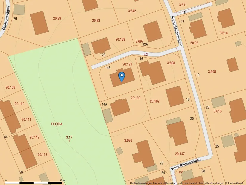 Villa, Norra Rådjursvägen 14B, Floda-Hyltorna, Lerum