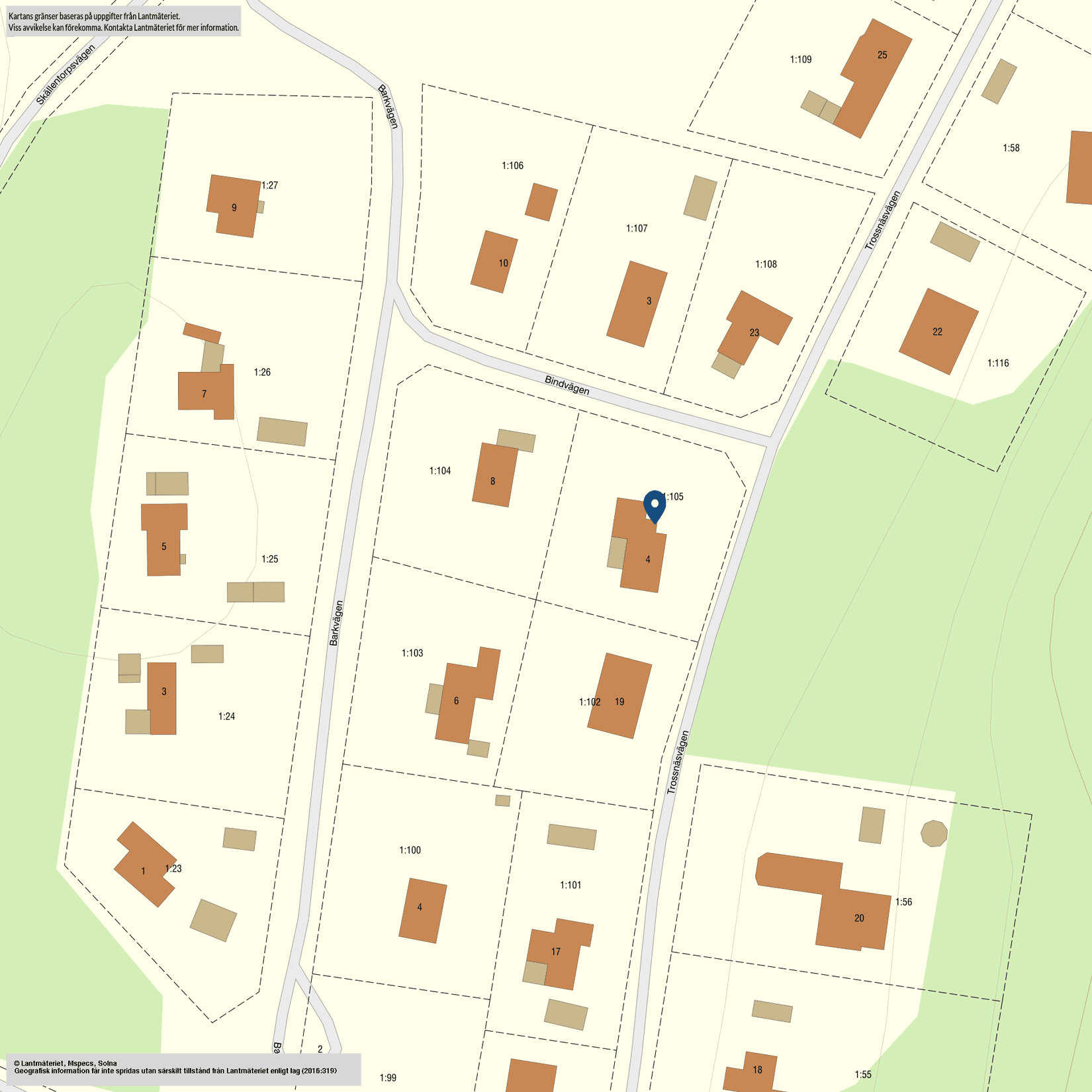 Villa, Bindvägen 4, Långasand, Falkenberg