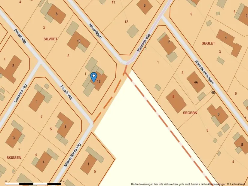 Villa, Mossvägen 12, Snöstorp, Halmstad