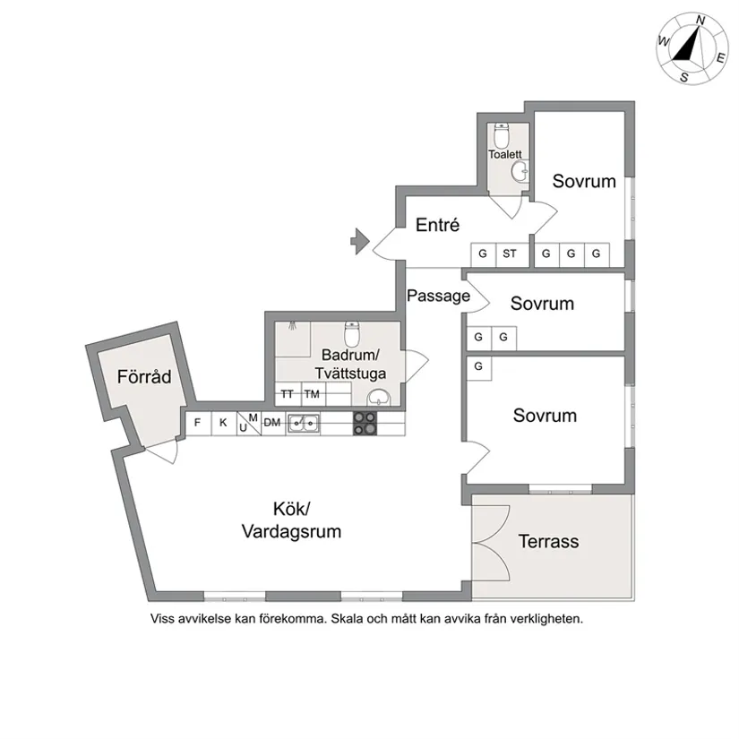 Bostadsrätt, Norra Promenaden 124, Centralt, Norrköping