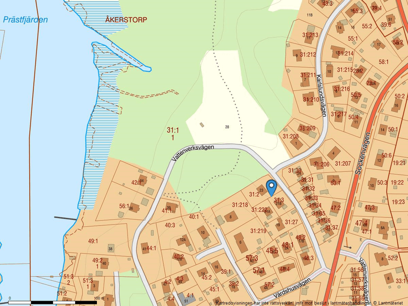 Villa, Vattenverksvägen 23, Åkerstorp, Österåker