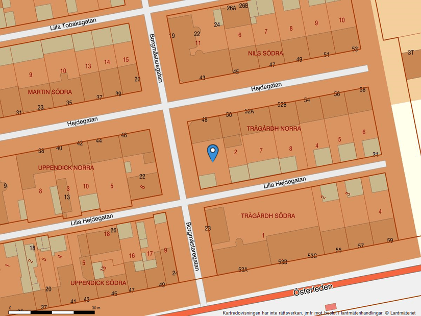 Villa, Hejdegatan 48, Östra Förstaden, Ystad