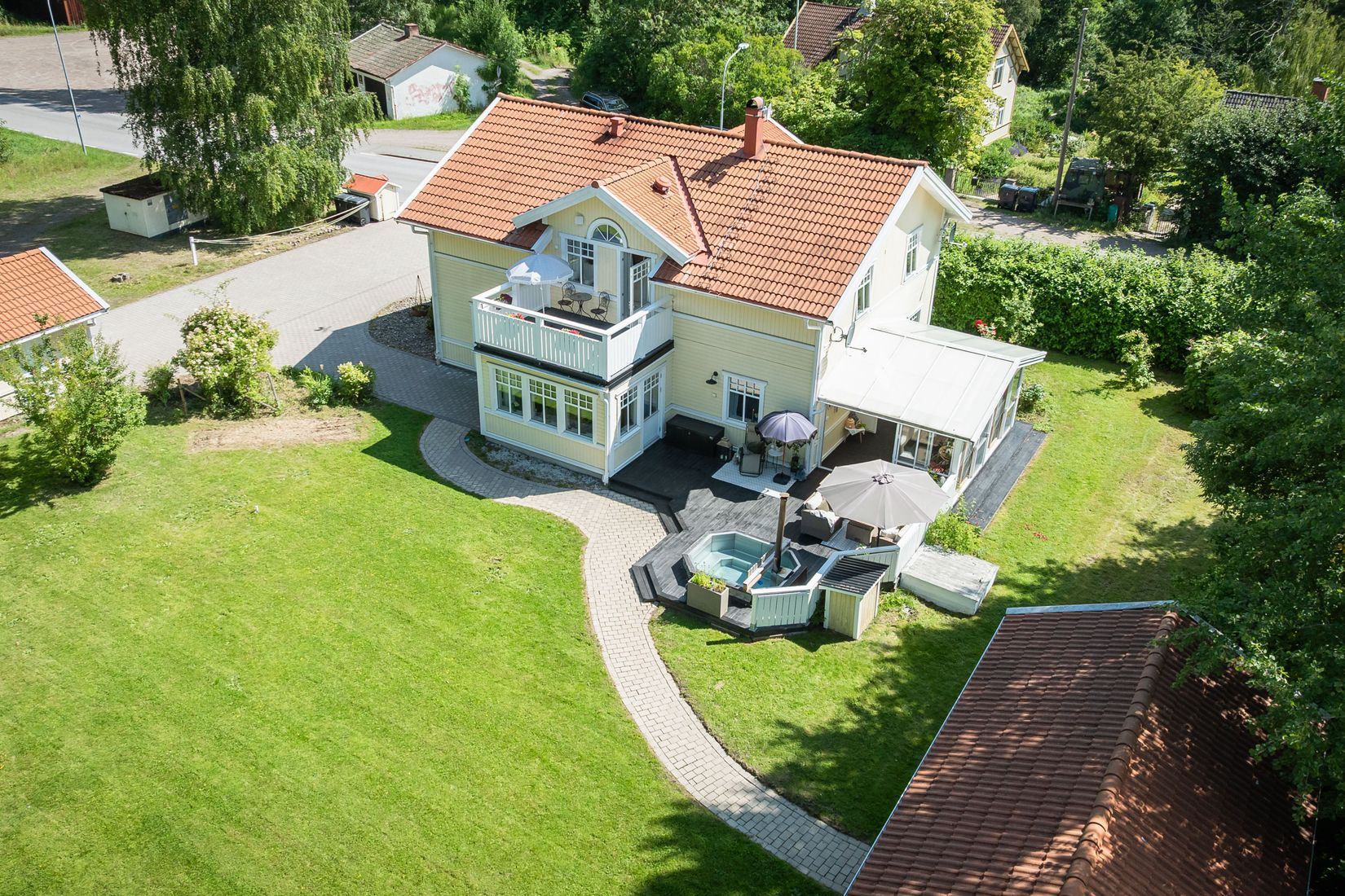 Villa, Verkstadsvägen 137, Motala Verkstadsområdet, Motala