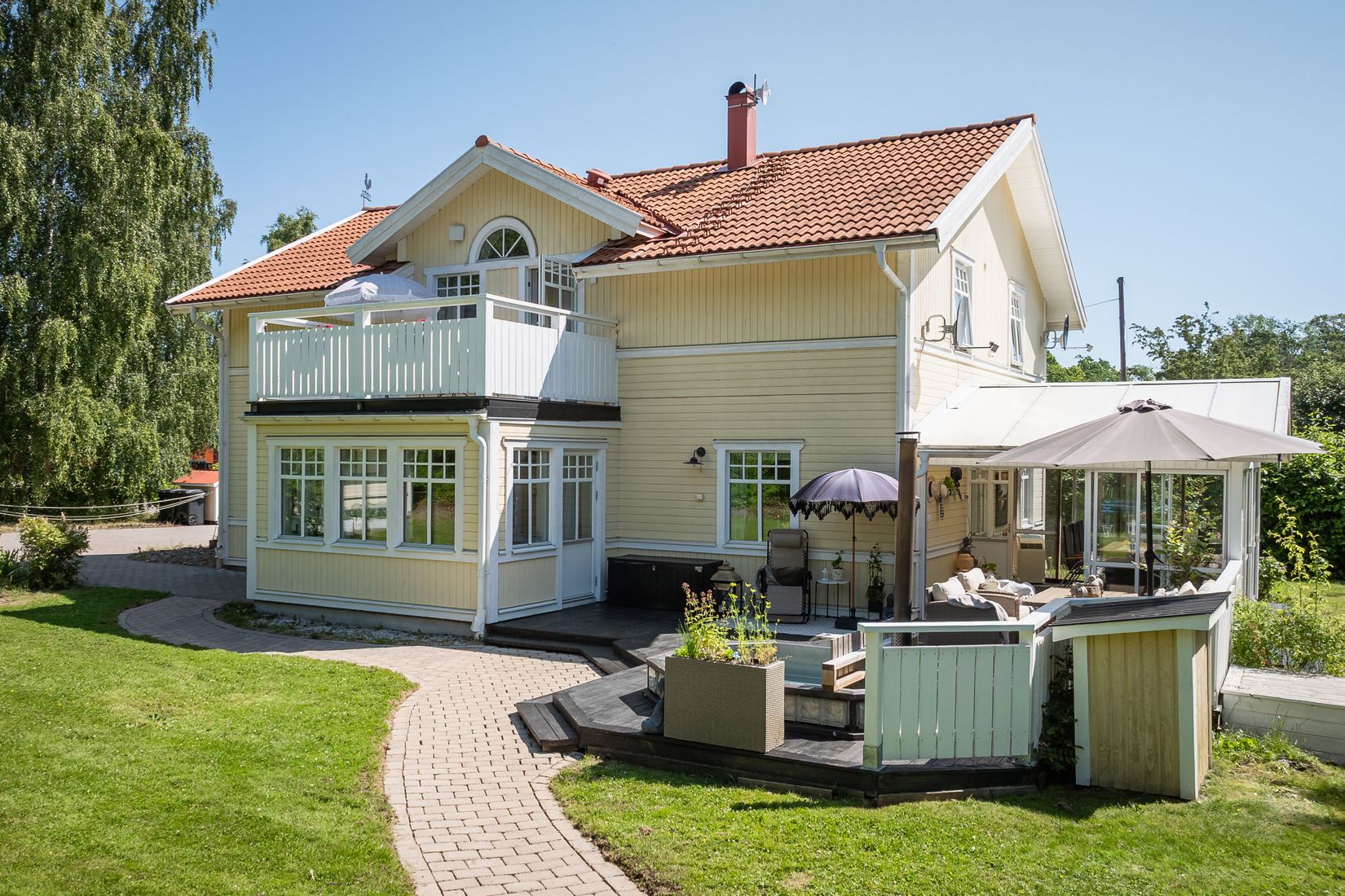 Villa, Verkstadsvägen 137, Motala Verkstadsområdet, Motala
