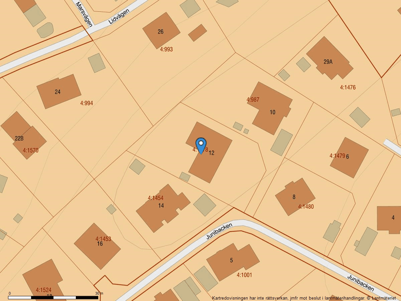 Villa, Junibacken 12, Trollbäcken, Tyresö