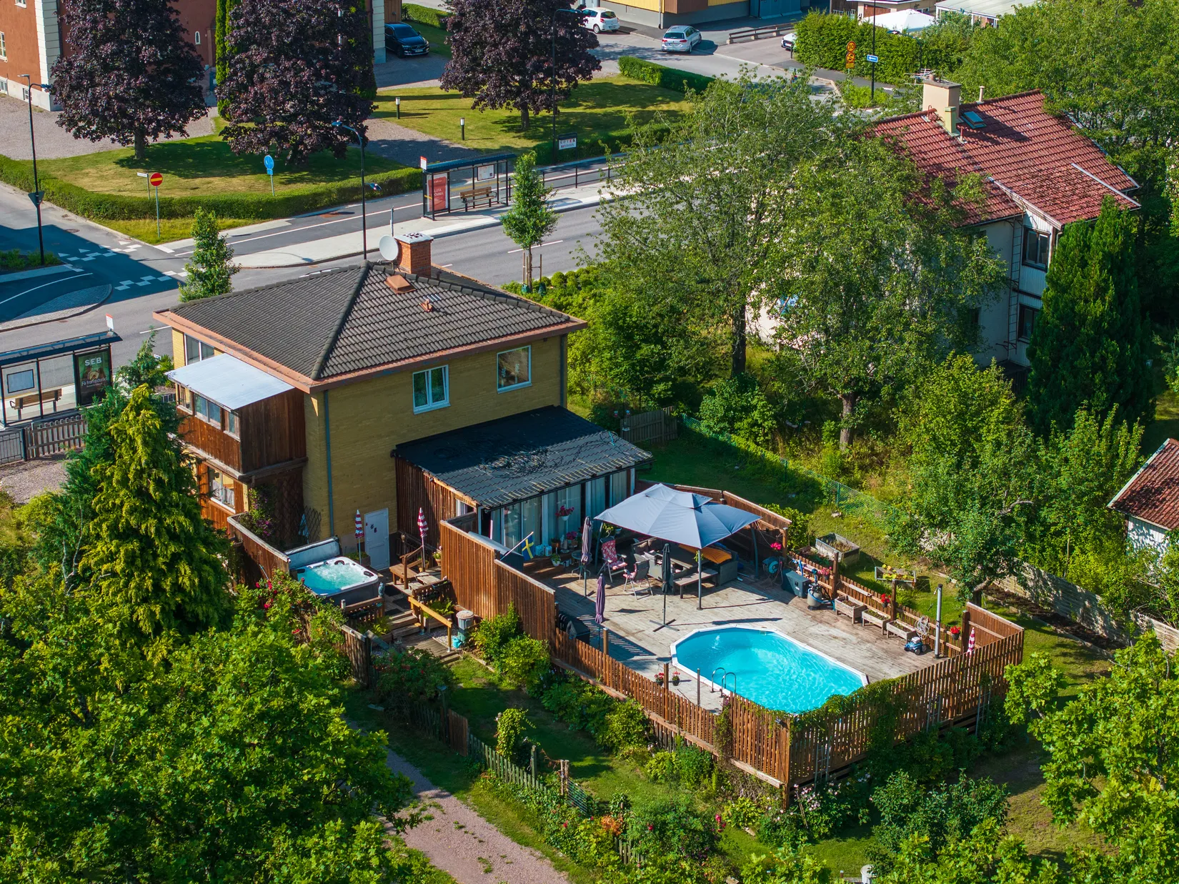 Villa, Östermalmsgatan 86, Verkstadstorget, Motala