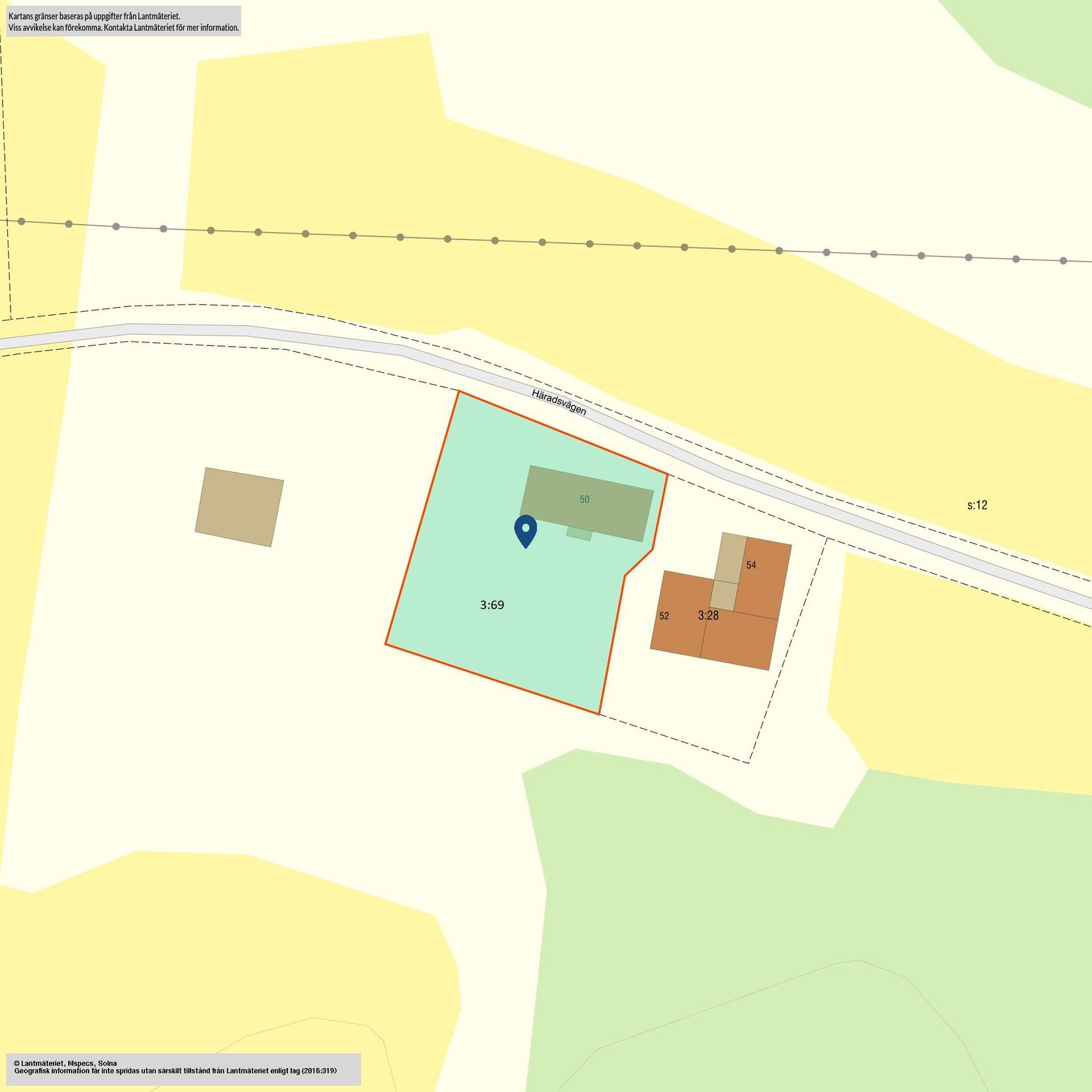 Villa, Häradsvägen 50, Grubbe, Umeå