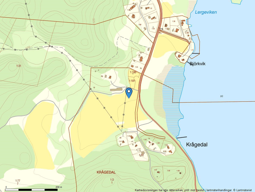 Villa, Nybyggt hus i Krågedal/Rimforsa, Rimforsa/Krågedal, Kinda