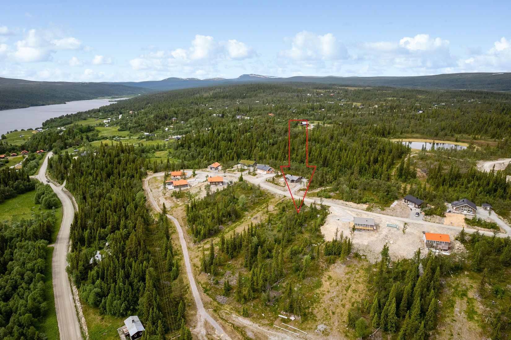 Tomt, Messlingen Solhöjden 9, Fjällriket Baggården, Messlingen, Härjedalen