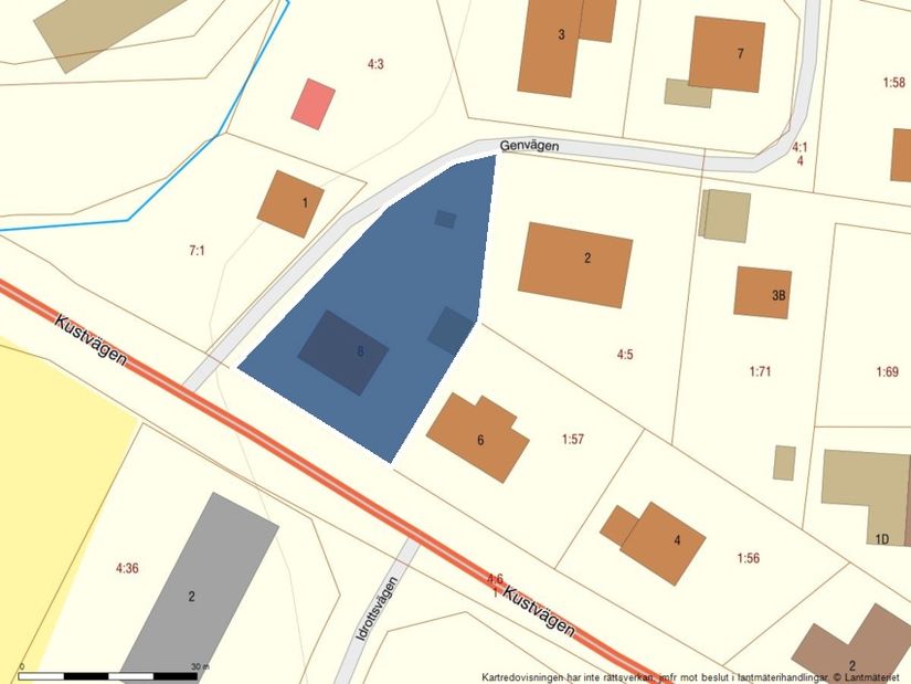 Villa, Kustvägen 8, Dingle, Munkedal