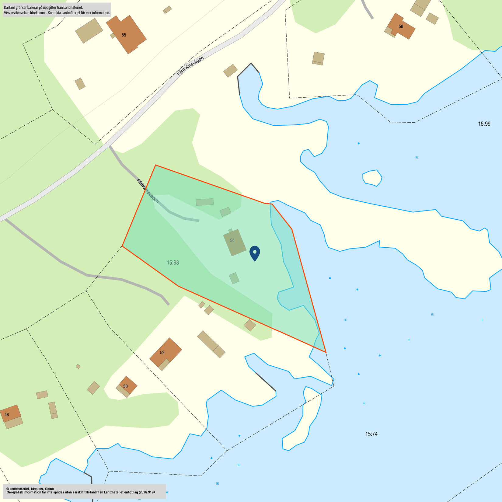 Fritidshus, Fårholmsvägen 54, Gävle