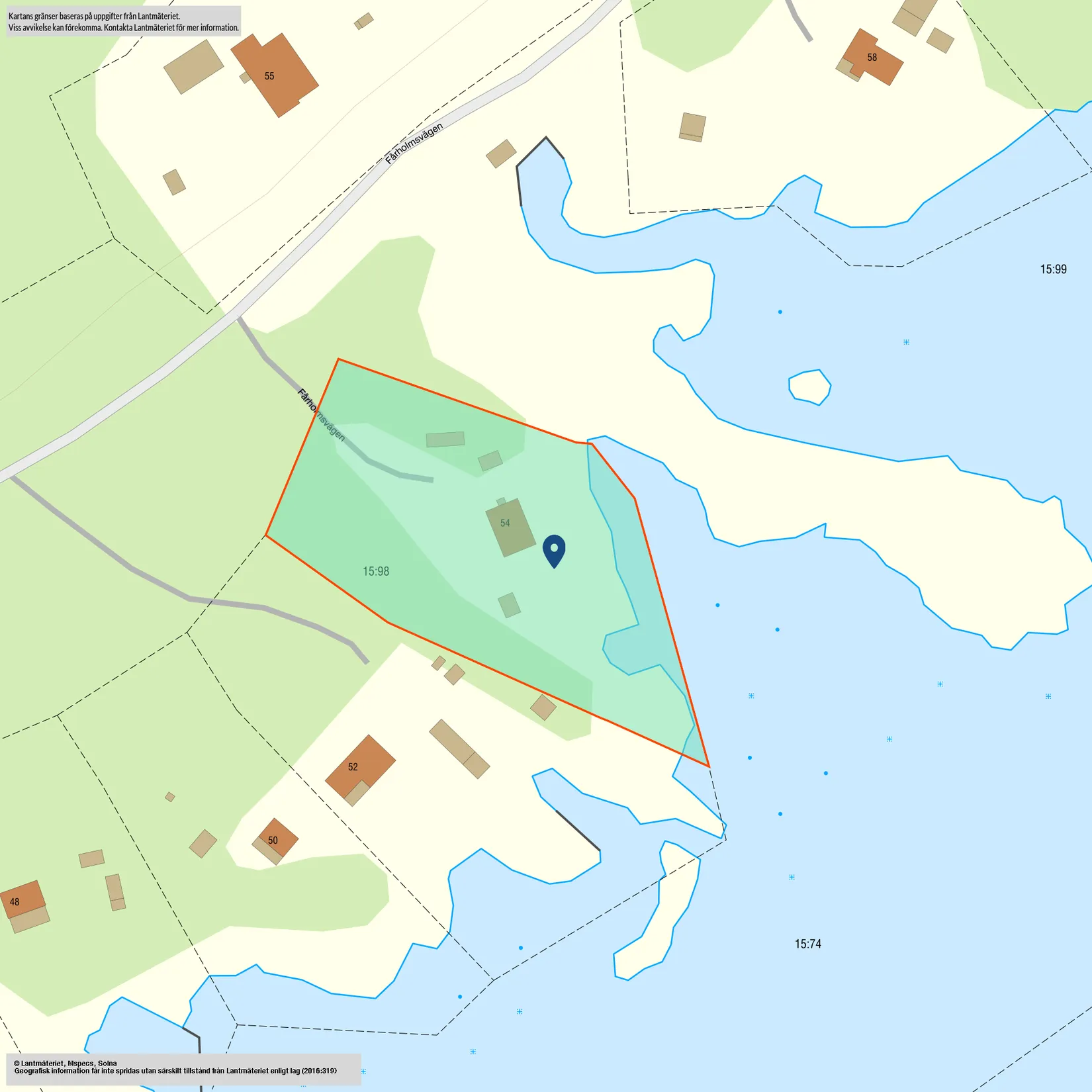 Fritidshus, Fårholmsvägen 54, Gävle