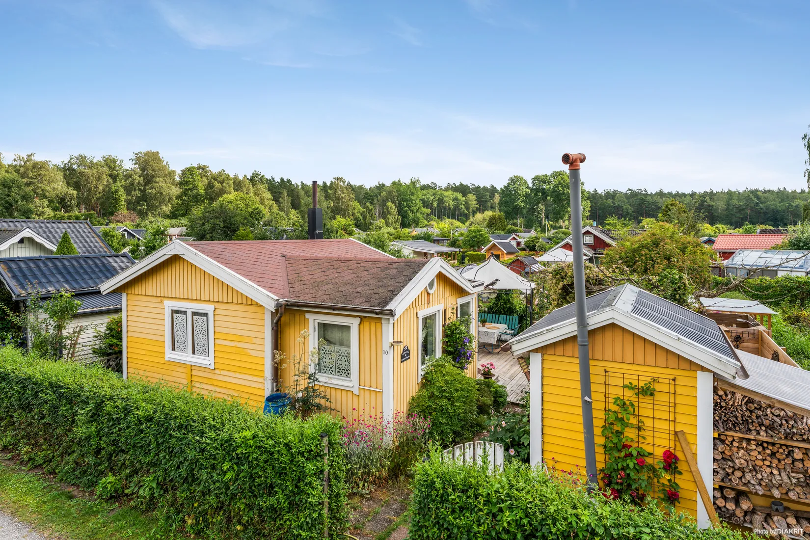 Fritidshus, Ärtvägen 10, Aspvik kolonistugeområde, Upplands-Bro