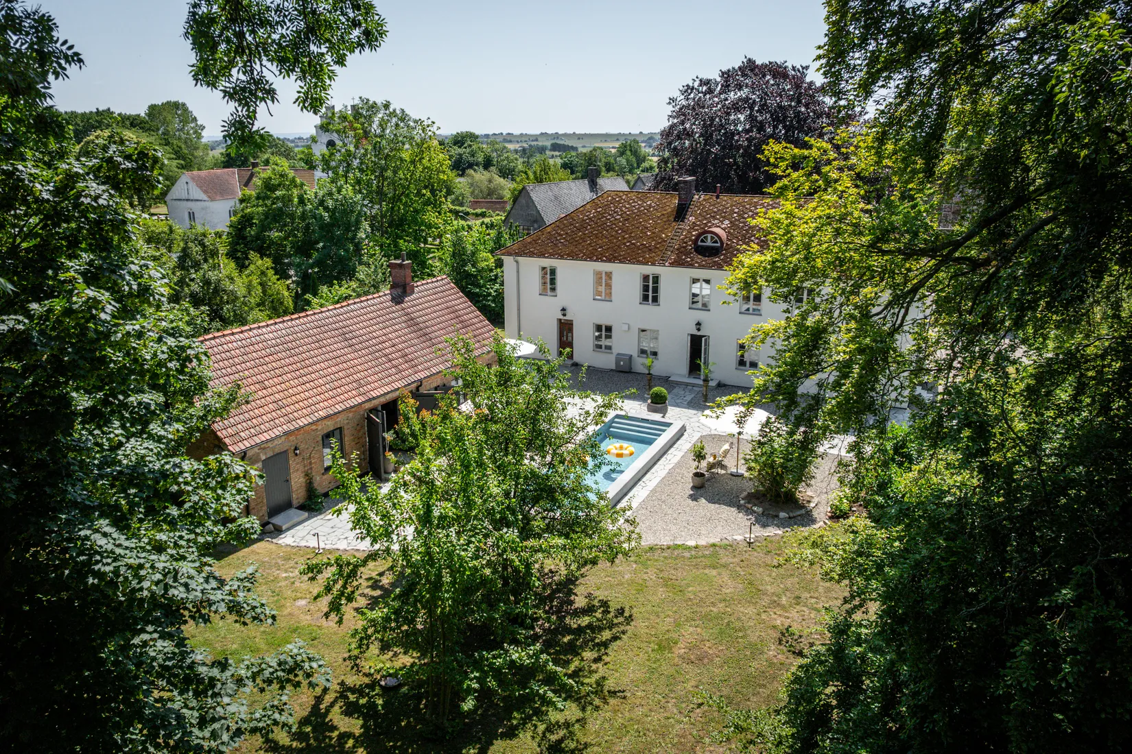Villa, Gladsax Prästgård / Gladsax bygata 51, Gladsax, Simrishamn