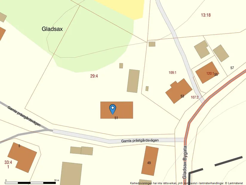 Villa, Gladsax Prästgård / Gladsax bygata 51, Gladsax, Simrishamn