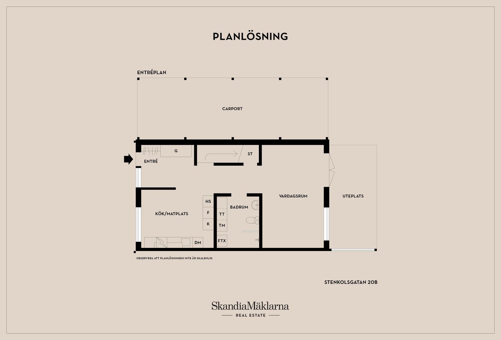 Radhus, Stenkolsgatan 20B, Stenby, Eskilstuna