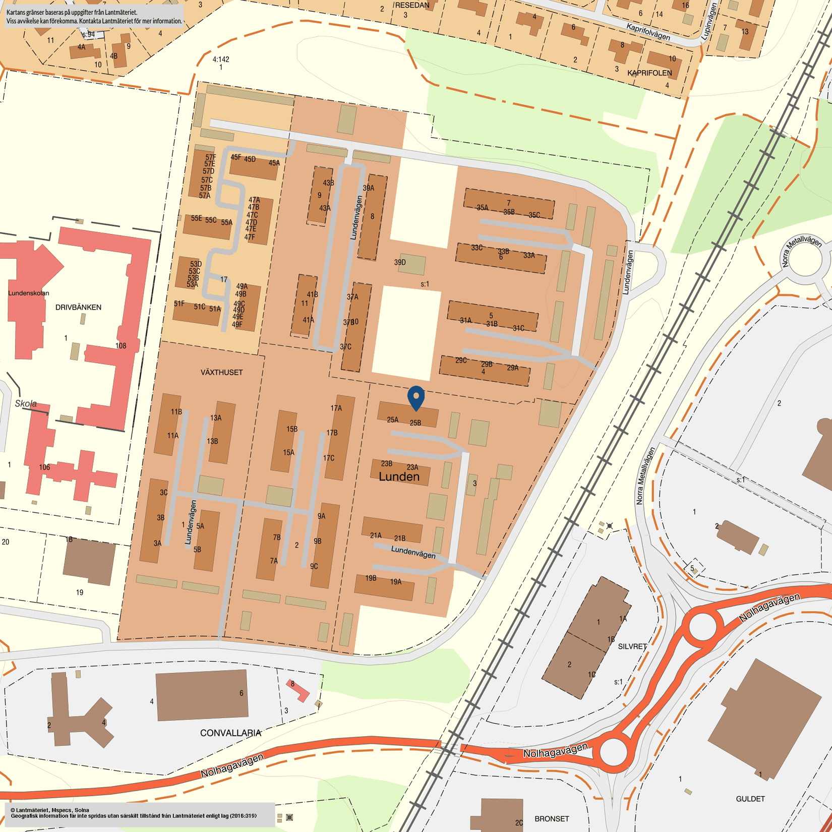 Bostadsrätt, Lundenvägen 25B, Lunden, Skövde