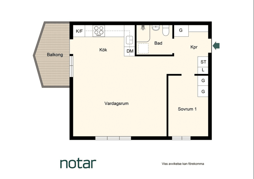 Bostadsrätt, Ekebyvägen 34, Vallentuna