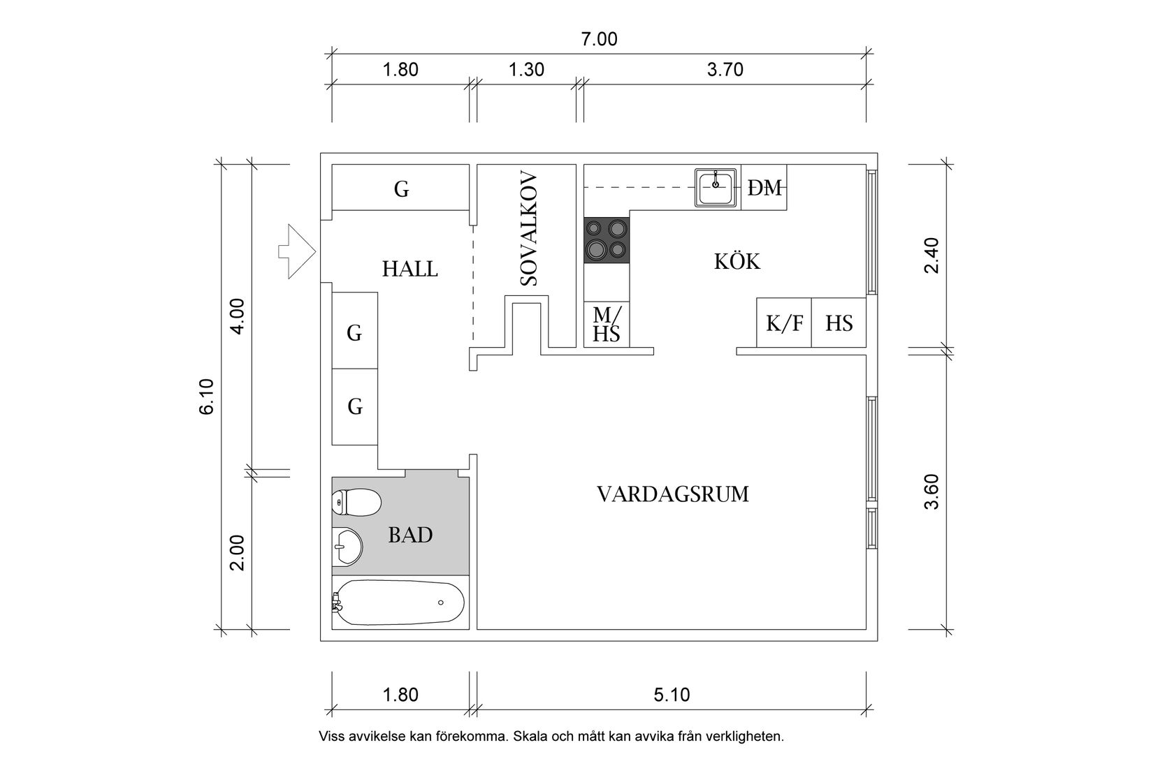 Bostadsrätt, Kopparvägen 18, Kallhäll, Järfälla