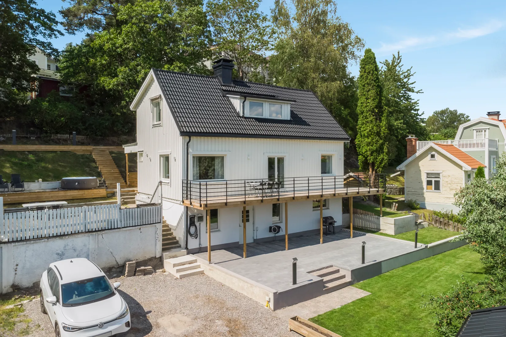 Villa, Sandviksvägen 93, Hässelby Södra Villastad, Stockholm