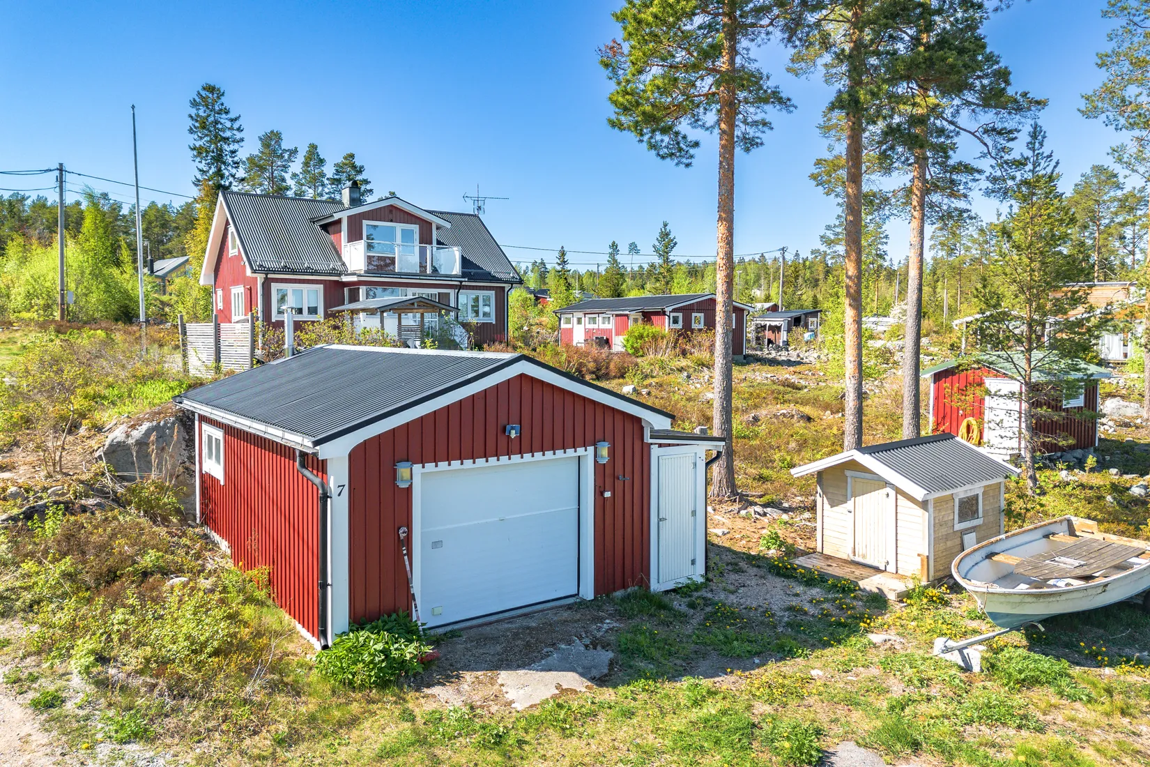 Villa, Garnvägen 7, Juniskär, Sundsvall