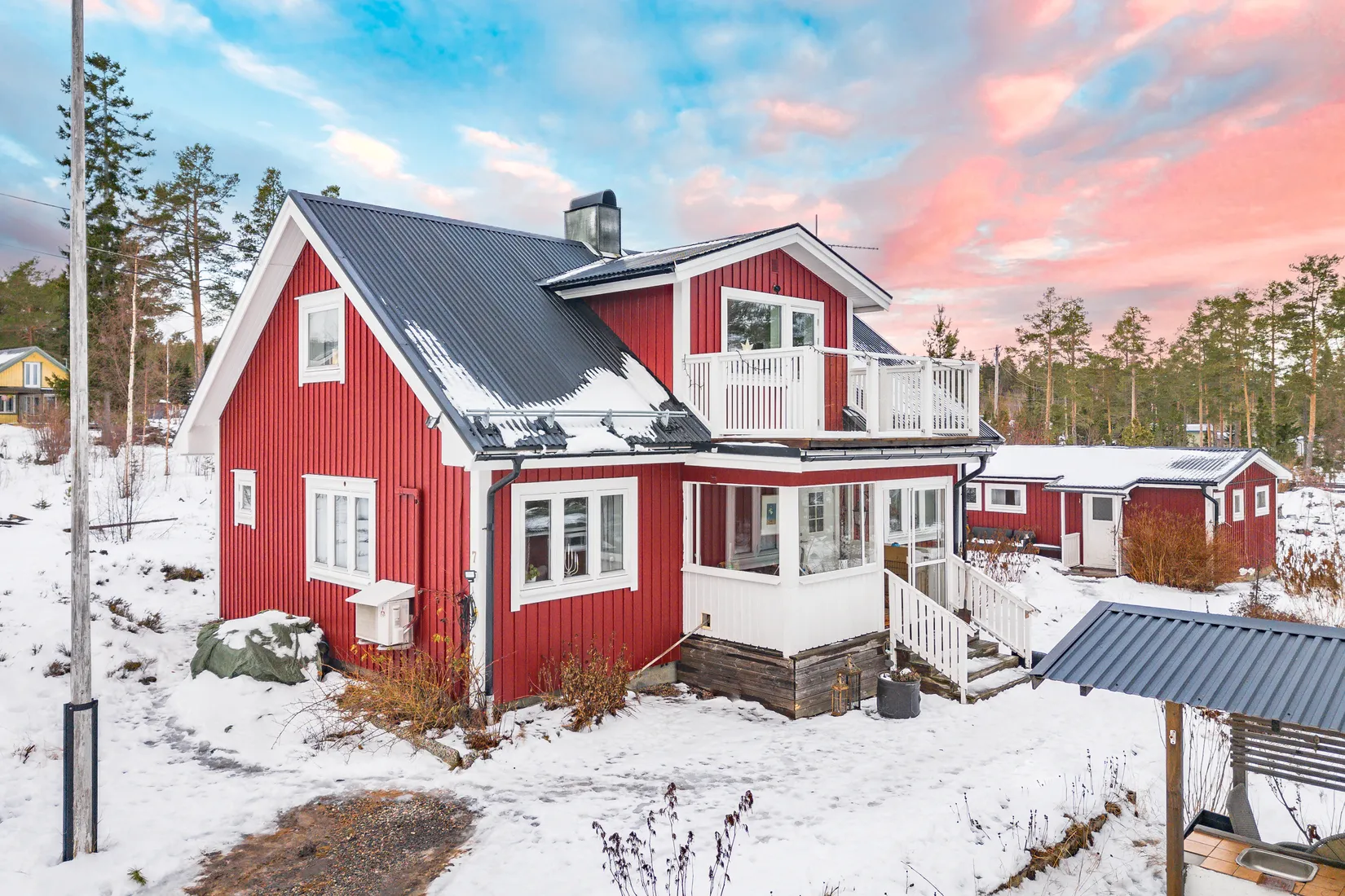 Villa, Garnvägen 7, Juniskär, Sundsvall