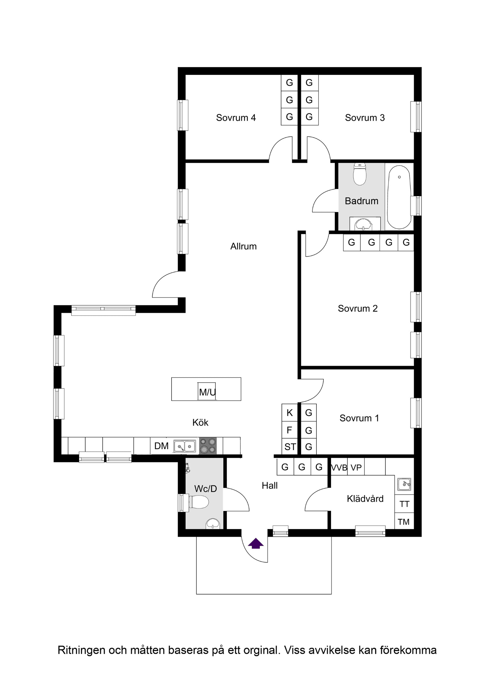 Villa, Hagalundsvägen 3A, Vallentuna