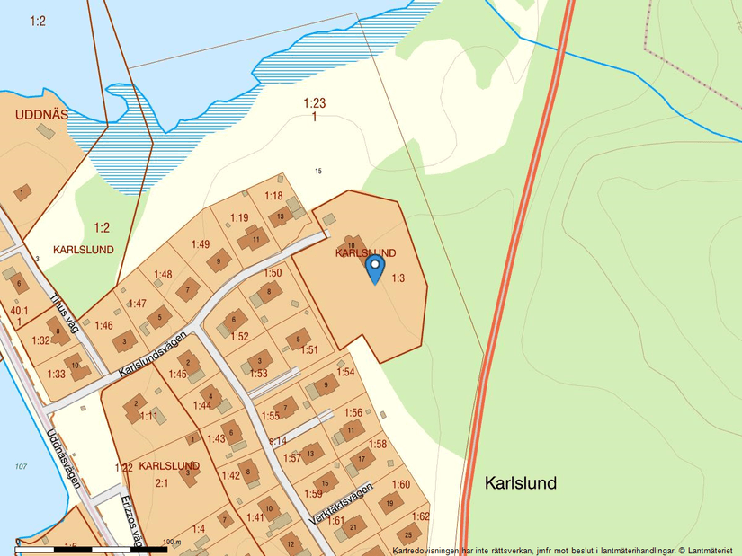 Villa, Karlslundsvägen 10, Karlslund, Falun