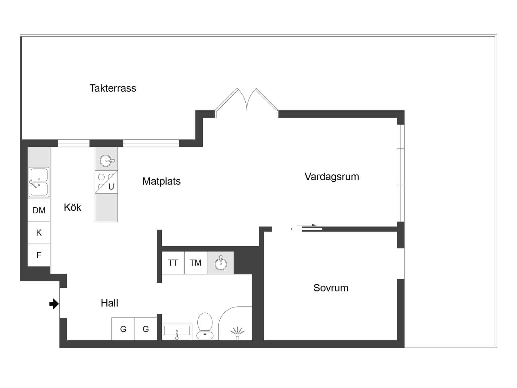 Äganderätt, Albrektsvägen 21, Ljura, Norrköping