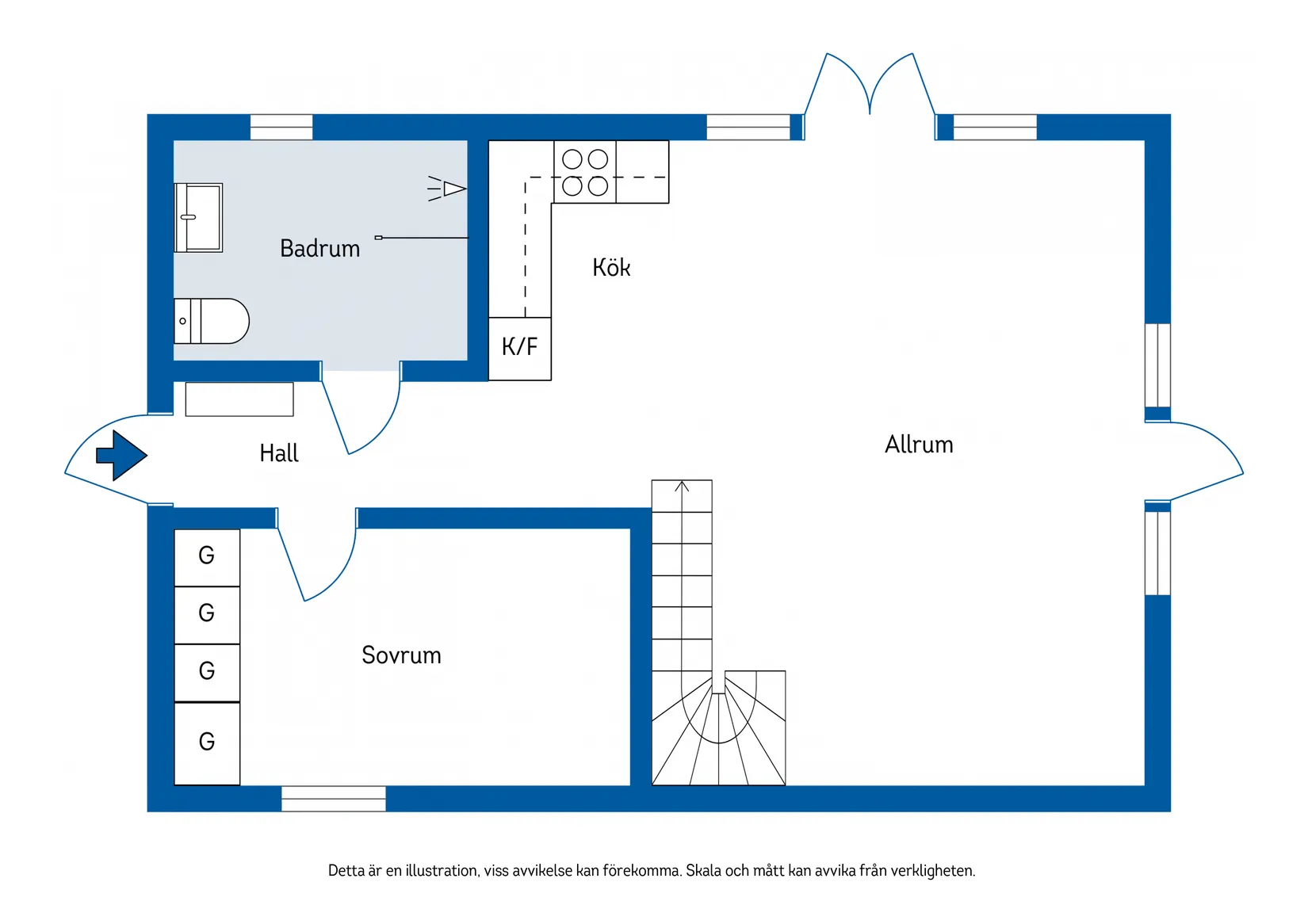 Fritidshus, Pallviken 141, Pallviken, Sundsvall