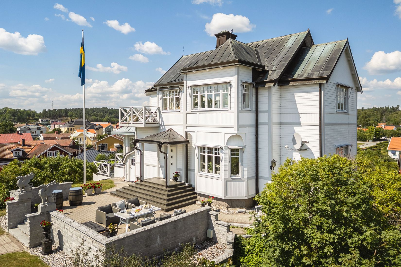 Villa, Bergsgatan 12, Mariefred, Strängnäs