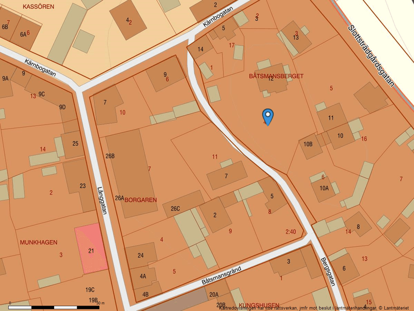 Villa, Bergsgatan 12, Mariefred, Strängnäs