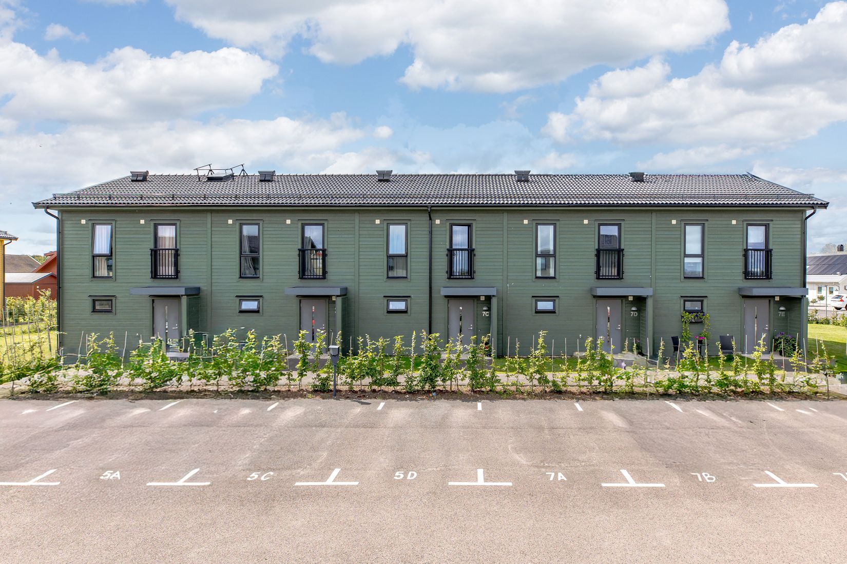 Bostadsrätt, Radhus, Lia Nils väg 7D, Glommen, Falkenberg