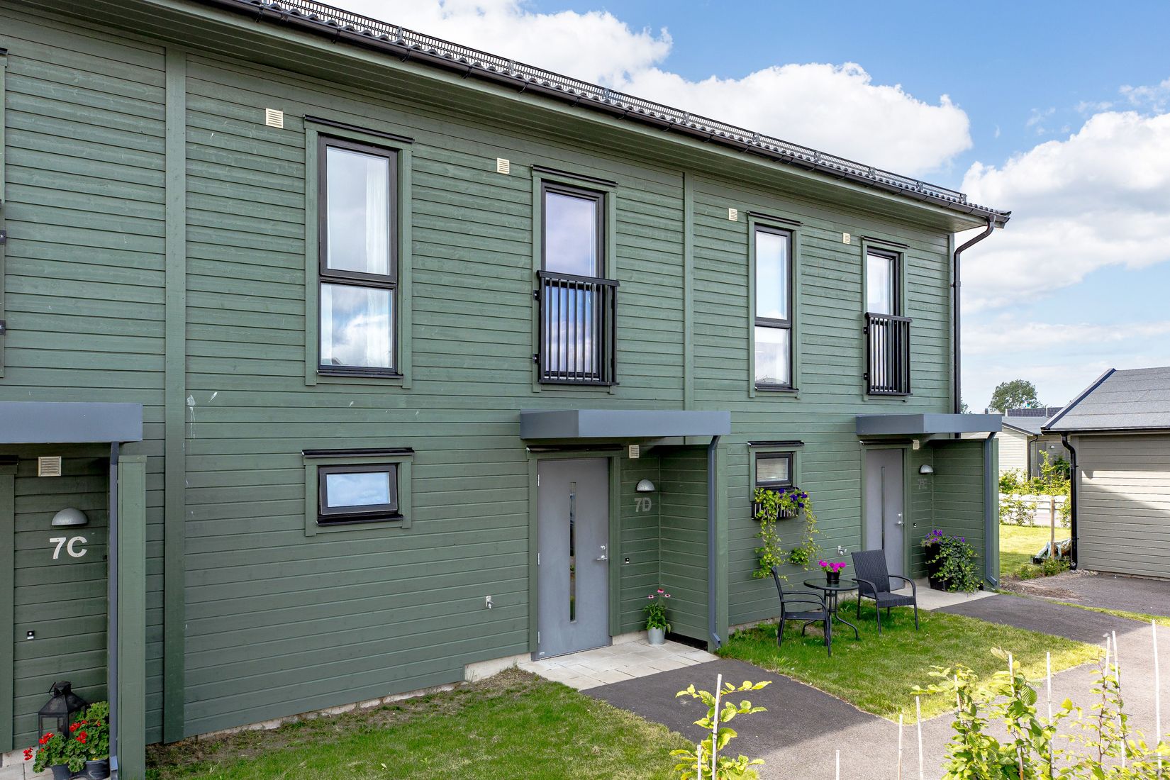 Bostadsrätt, Radhus, Lia Nils väg 7D, Glommen, Falkenberg