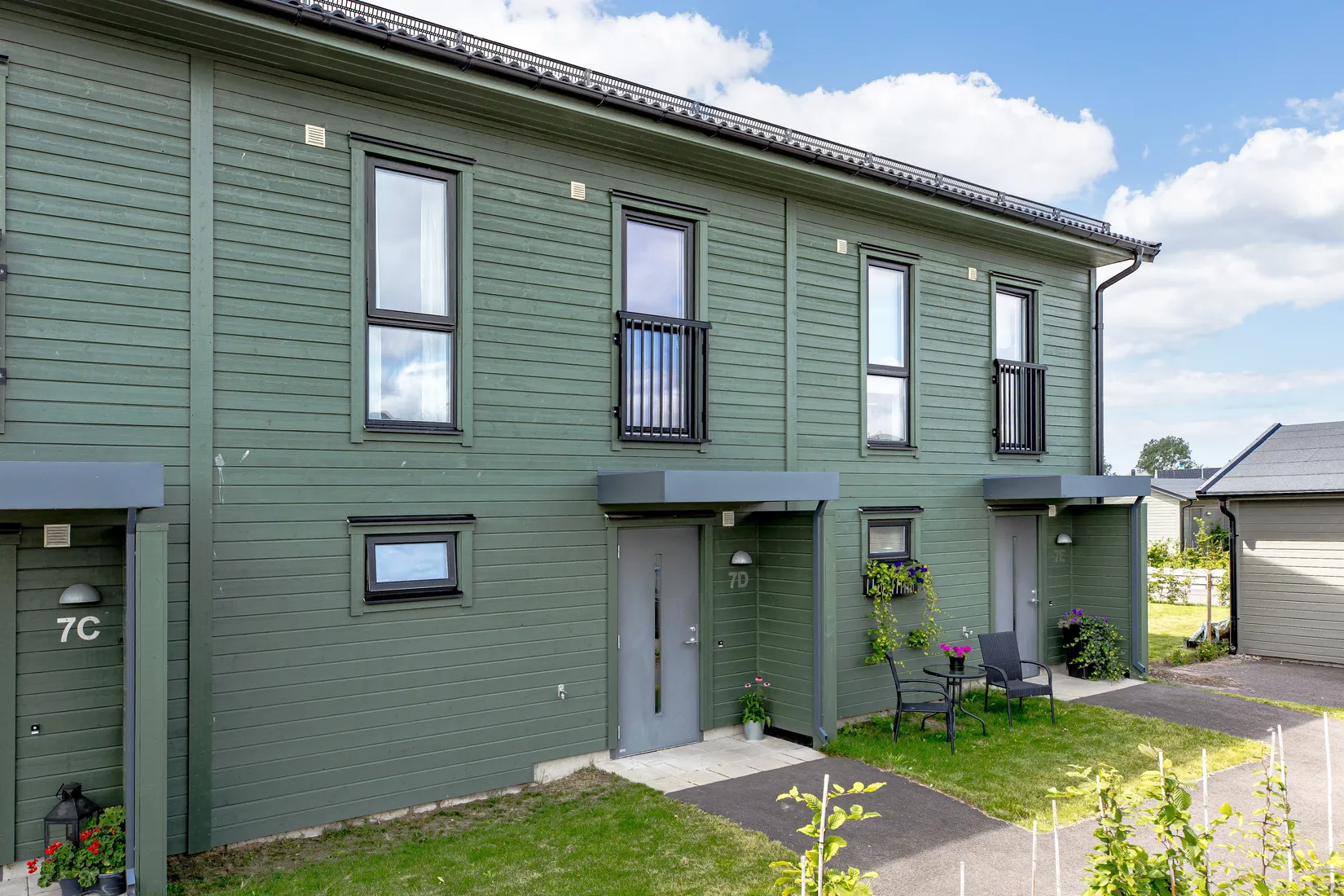Bostadsrätt, Radhus, Lia Nils väg 7D, Glommen, Falkenberg