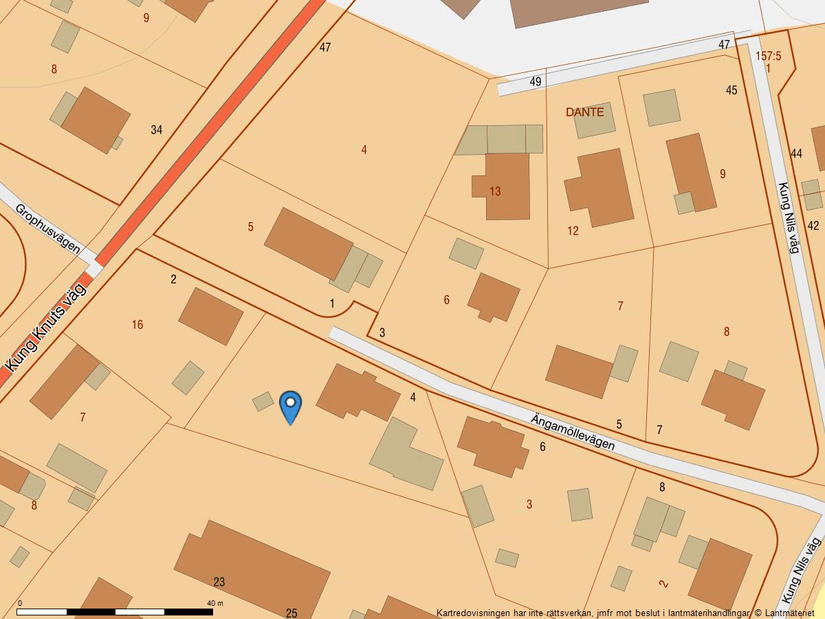 Villa, Ängamöllevägen 4, Vä, Kristianstad