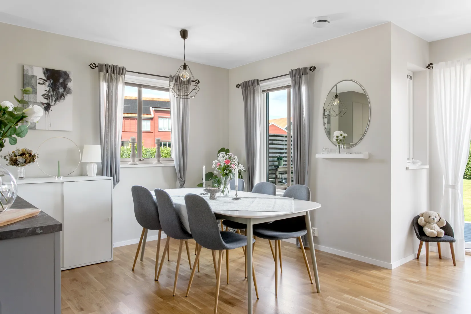 Villa, Radhus, Lalatoftsvägen 1, Tvååker, Varberg