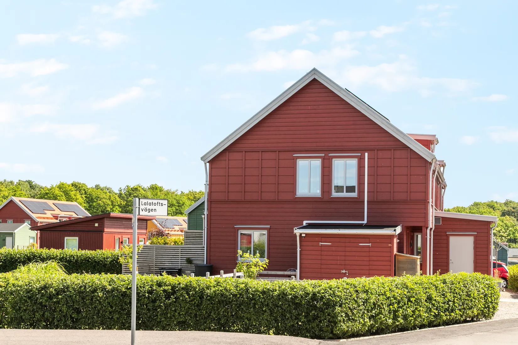 Villa, Radhus, Lalatoftsvägen 1, Tvååker, Varberg